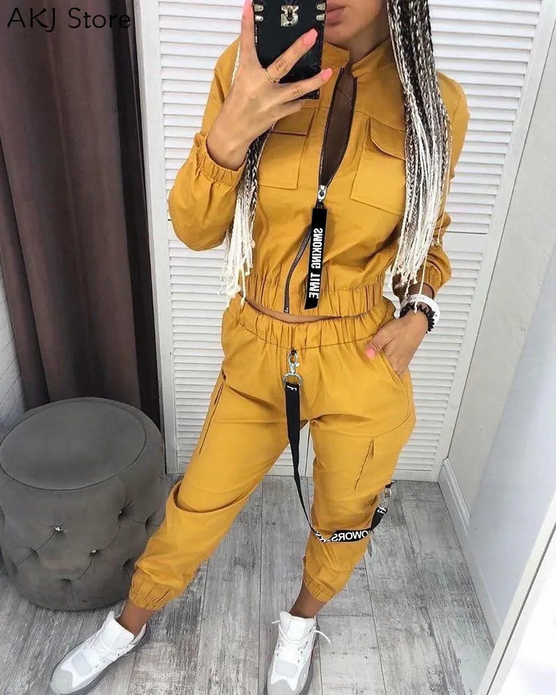 Damen Jogginganzug Trainingsanzug Fitnessanzug Freizeitanzug Hausanzug Sportwear