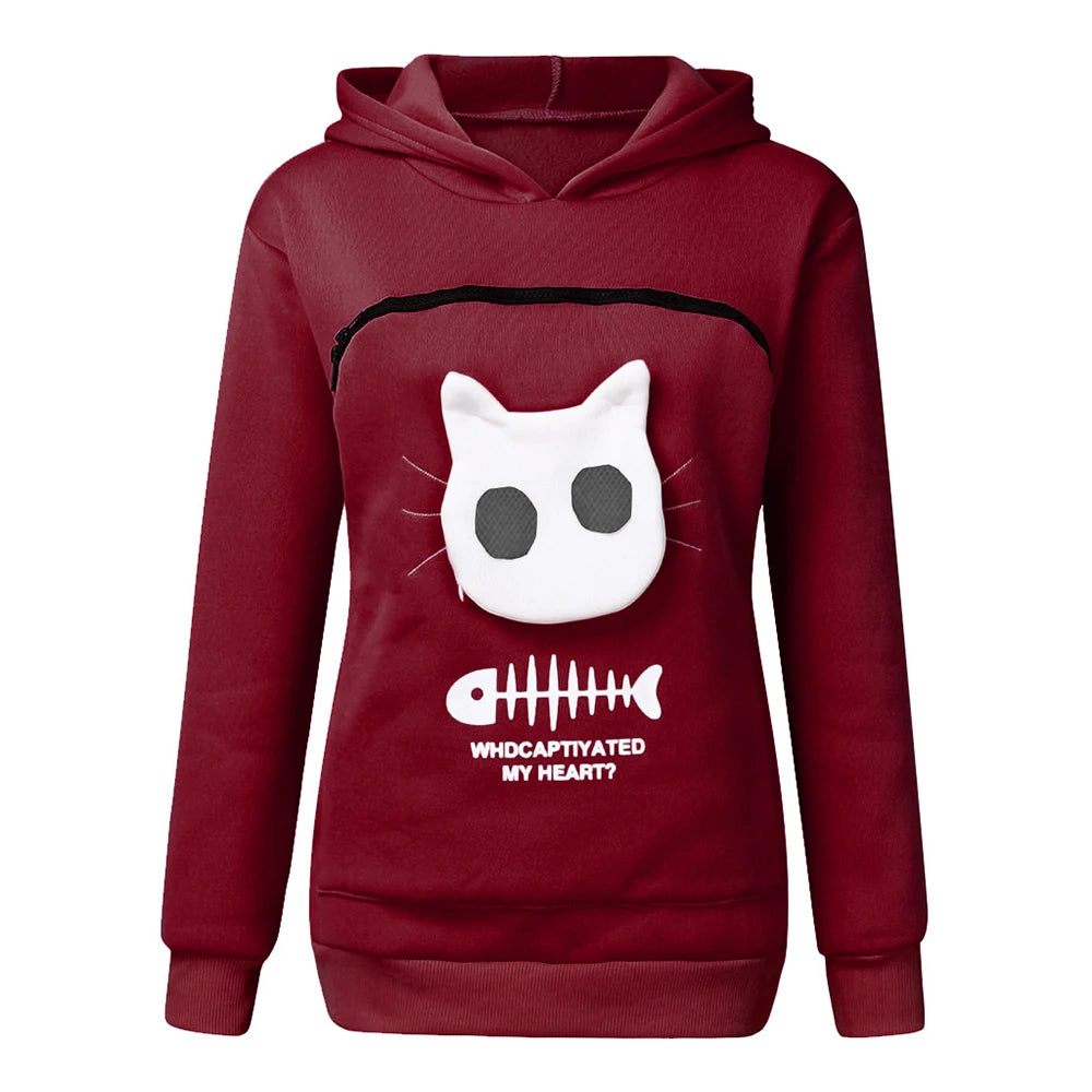 Damen Kapuzenpullover Unisex Hoodie Pulli Kapuzenpulli Streetwear Pullover