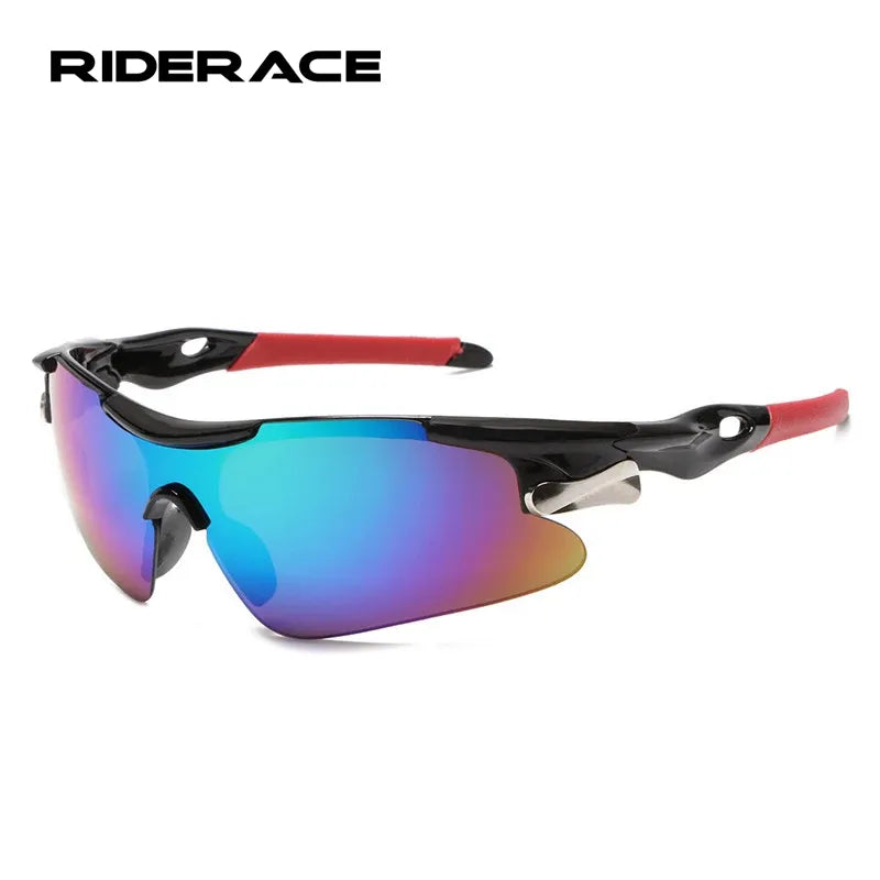 Fahrradbrille Polarisiert Sportbrille Sonnenbrille Brille UV400 7 Farbe