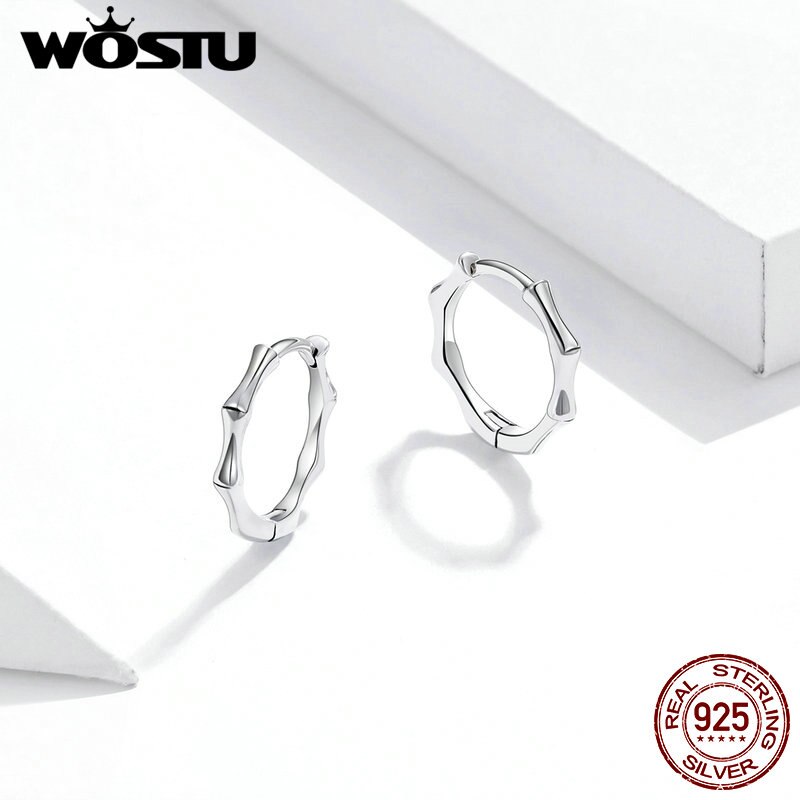1 Paar Creolen aus 925 Sterling Silber Ohrringe Zirkonia Ohrstecker NEU