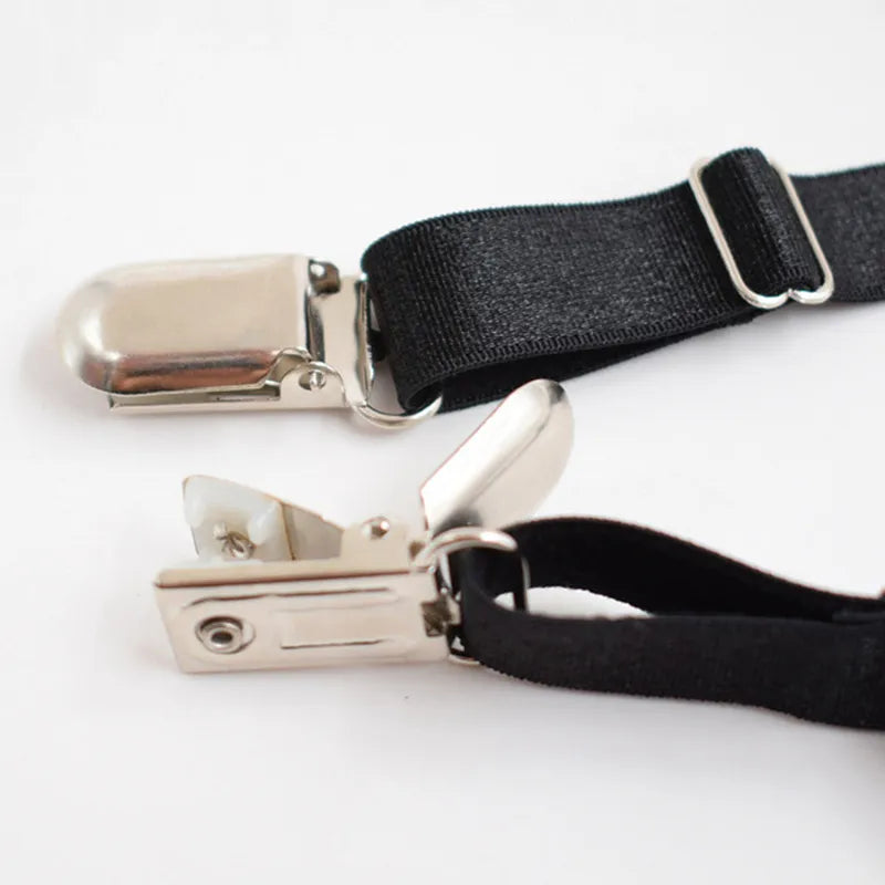Verstellbarer Hemd halter Hosenträger Bein Hosenträger Hemdhalter