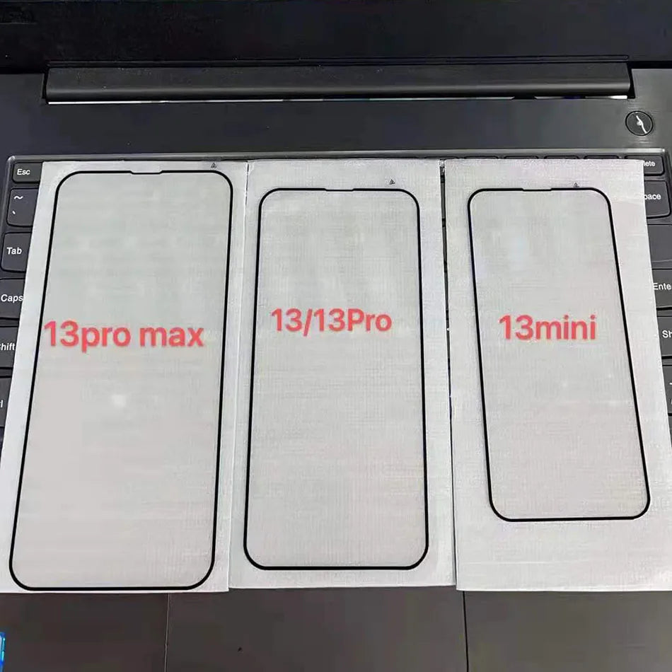 3x Panzerfolie Glas Schutz Folie Full Screen Schutz Für iPhone 13 Displayschutz