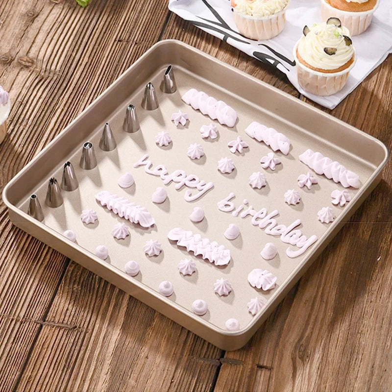 8/10/16 Stk Edelstahl Sahnetülle Spritztüllen Kuchen und Süßwaren Küchenhelfer