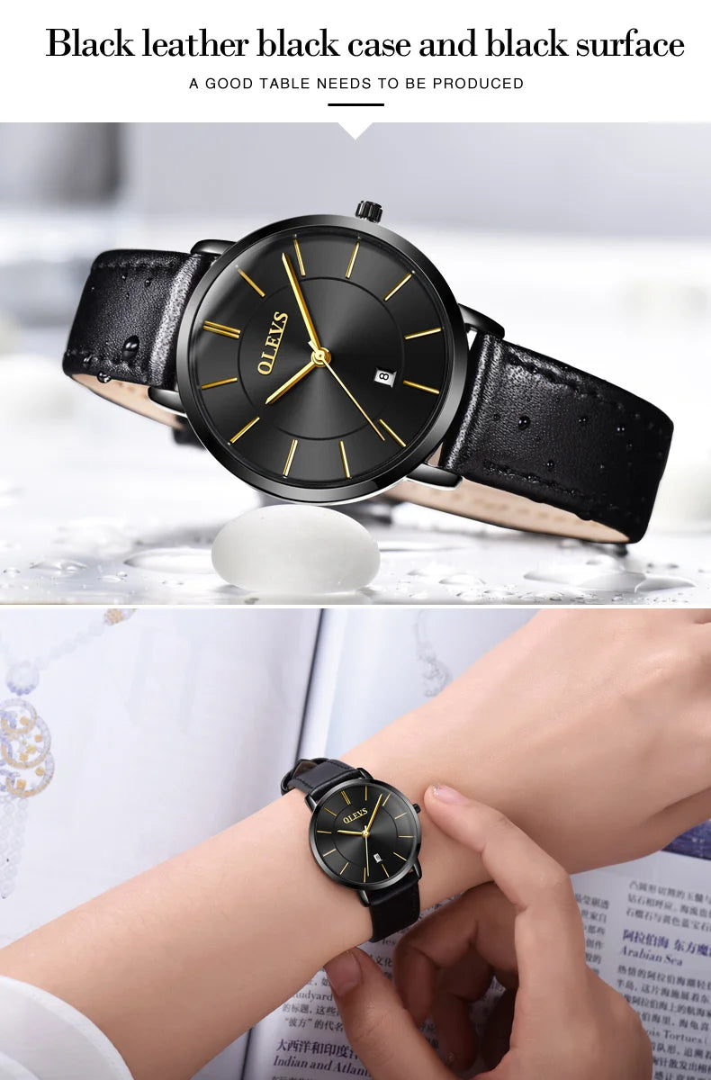 Orologio da Polso Donna Quarzo Quadrante Acciaio Inossidabile Classico Elegante