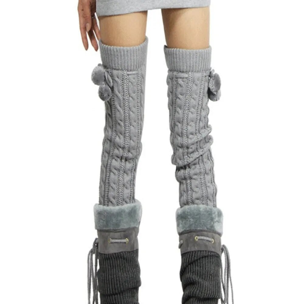 Stulpen Beinwärmer Beinstulpen Beinlinge Häkeln Strümpfe Overknees Lange Socken
