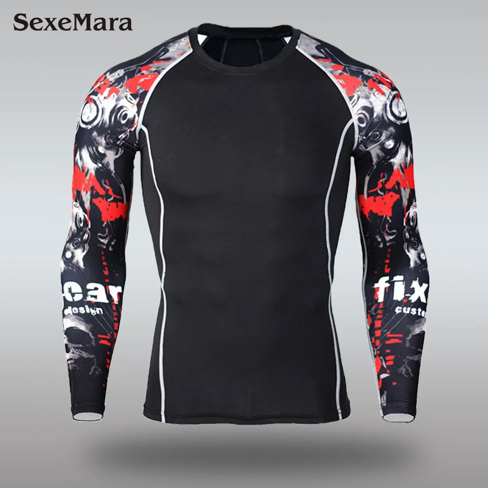 Trainingsanzug Kompressionshose Sporthose Kurzhose Shorts Laufshirts Sportshirt