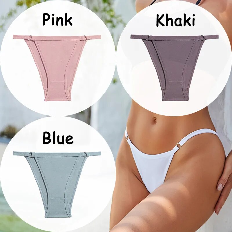 3 Stk Frauen Tanga G-String Höschen Sexy Schlüpfer Slip Dessous Unterwäsche