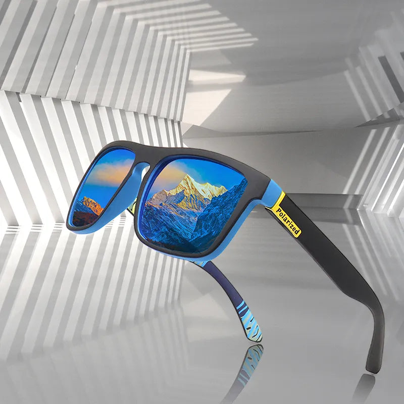 Fahrradbrille Polarisiert Sportbrille Sonnenbrille Brille UV400 7 Farbe