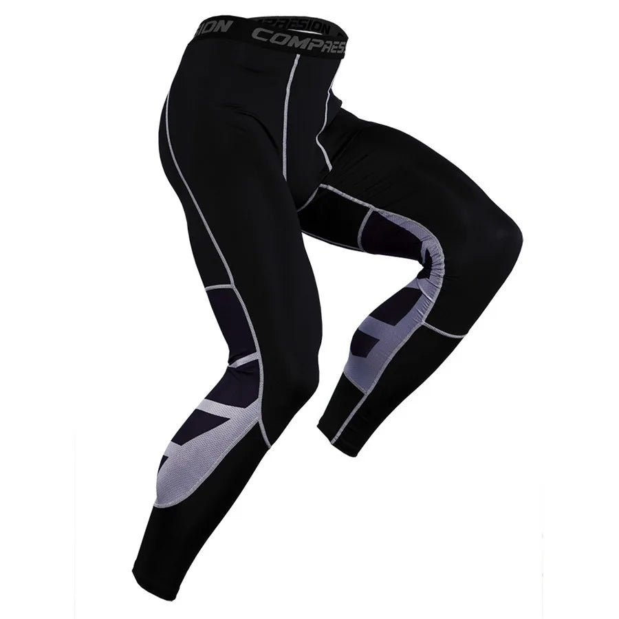 Herren Leggings Sporthose Jogginghose Trainingshose Lauf Hose Kompressionshose