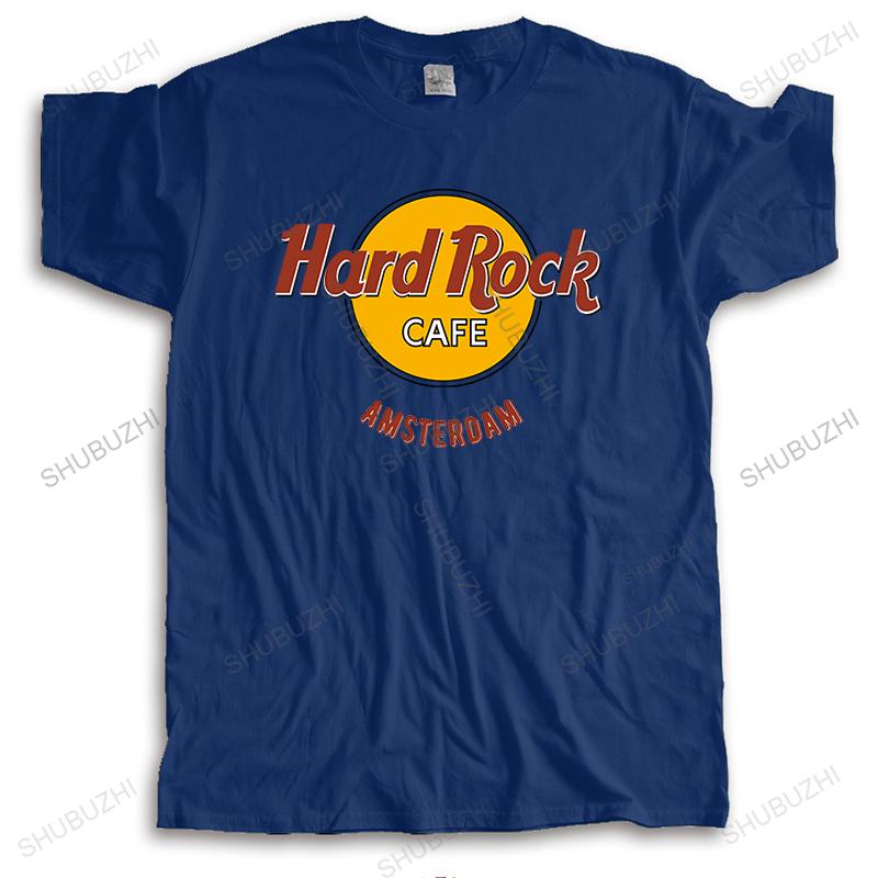 Herren Fashion Hard Rock Cafe 3D T-Shirt Rundhals Unisex Sommer Streetwear