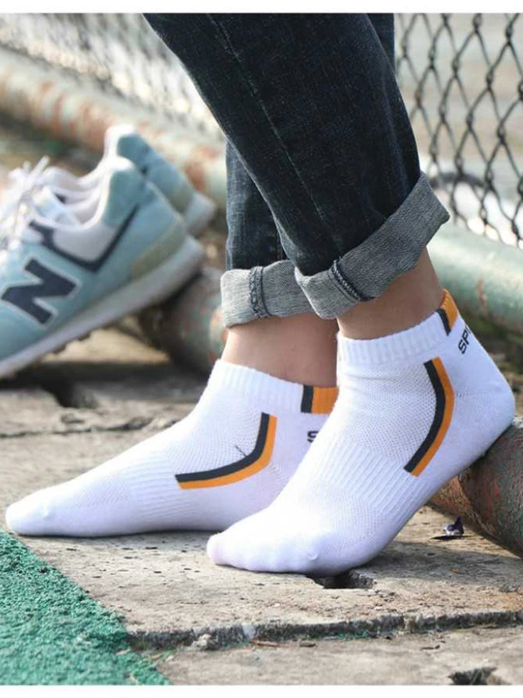 10 PAAR Sneaker Socken Herren Damen Sport Freizeit Kurzsocken Füßlinge Gr 38–48