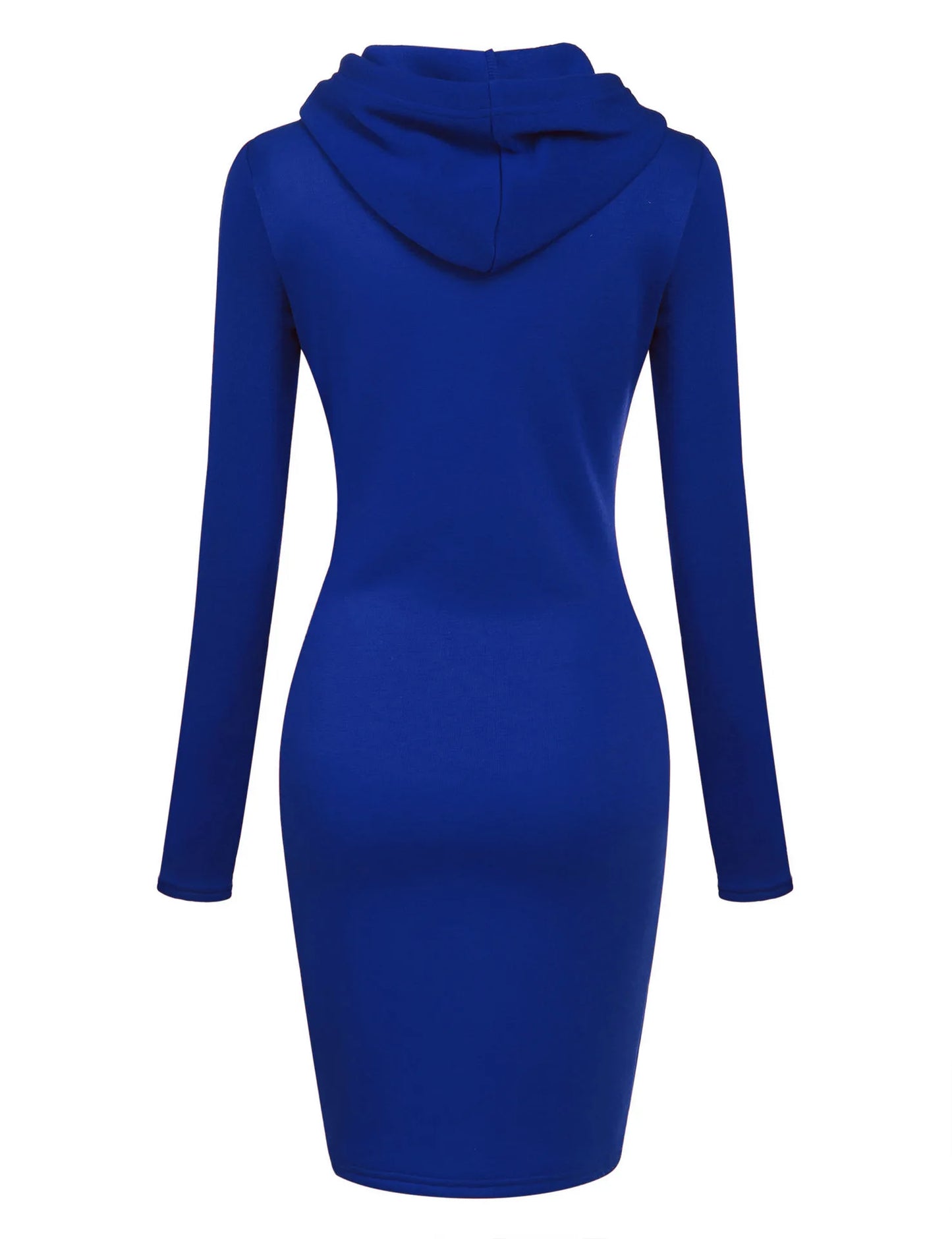 Kapuzenpullover Sweatshirt Pulloverkleid Hoodie Pulli Tunika Damen Sportkleid