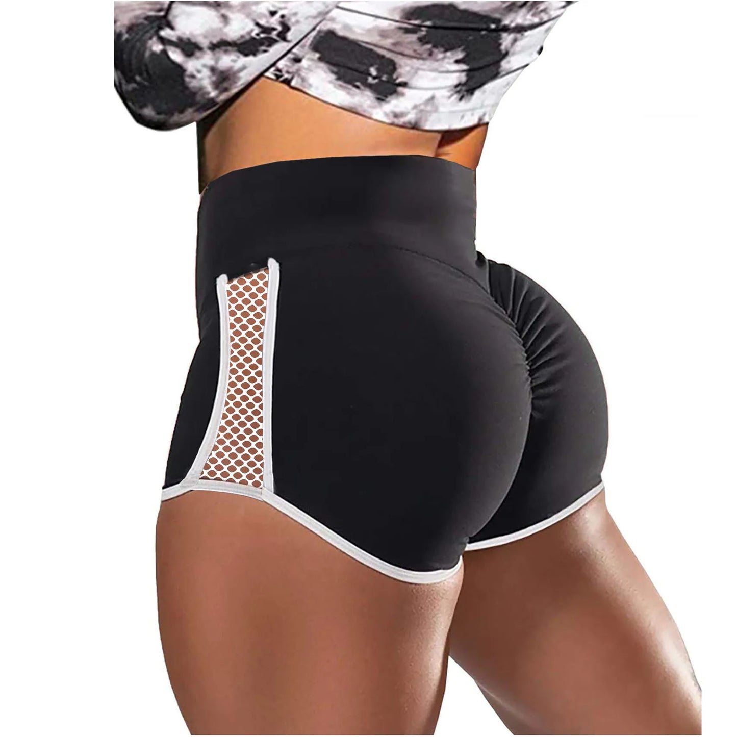 Damen Yoga Leggings Push Up Stretch Leggins Sport Hose Fitness Gym Jogginghose