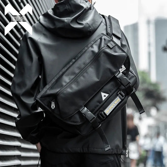 Herren Damen Brusttasche CROSSOVER BAUCHTASCHE HÜFTTASCHE UMHÄNGETASCHE BODYBAG