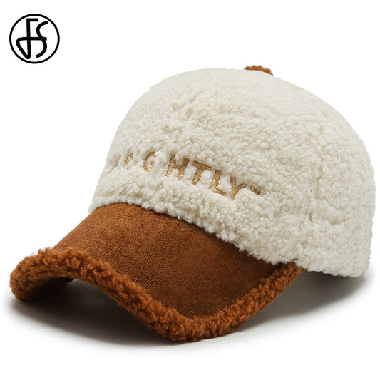 Warme Baseball Cap Damen Wintermütze Teddy Mütze Kappe Hut Unisex