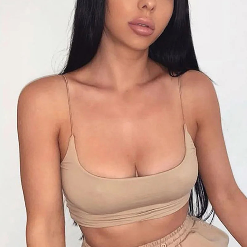 Damen Top Ärmellose Neckholder-Top Tank Top Shirt Trägertop Oberteil Blusen