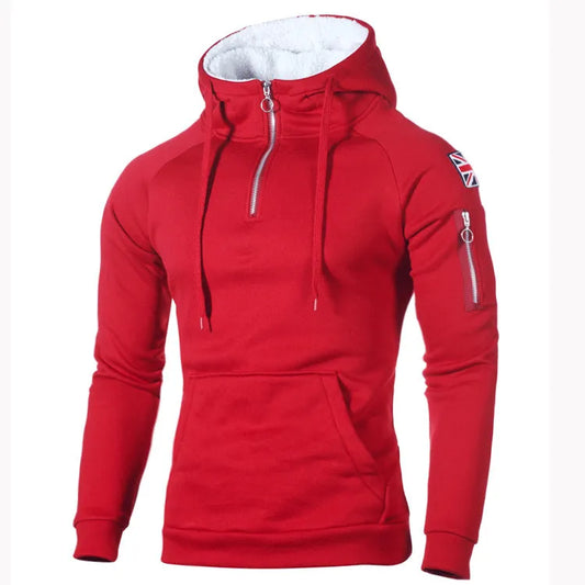 Männer Kapuzenpullover Sweatjacke Hoodie Sweatshirt Pullover Winter Pulli Herren