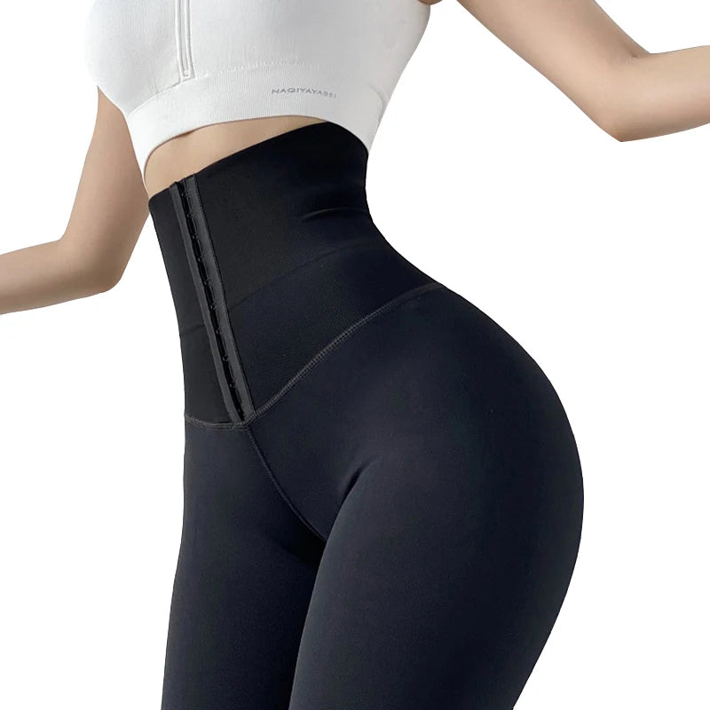 Yoga Leggings Push Up Hohe Taille Sexy Damen Sport Fitness Gym Stretchhose Hose