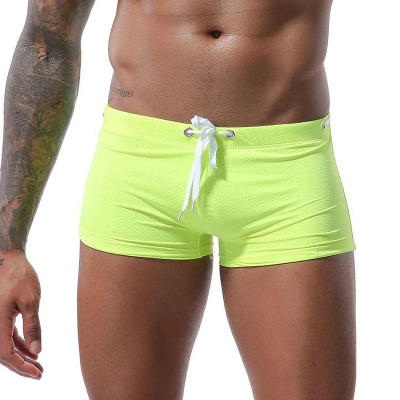 Costume Mare Uomo Pantaloncini corti Boxer Shorts Bagno Slip Interno Piscina