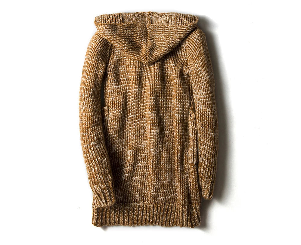 Herren Herbst Jacke Übergangsjacke Sweatjacke Sweater Strickjacke mit Zopfmuster