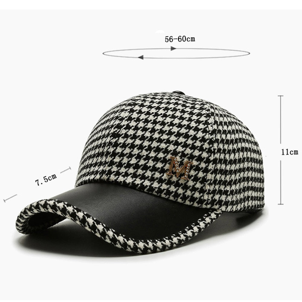 Leder Basecap Cappy Cap Baseball Cap Mütze Kappe gebogen