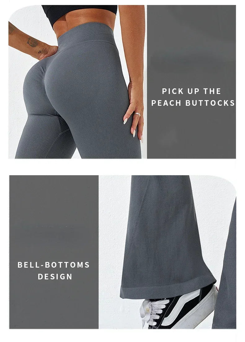 Sexy Schlank Ausgestelltes Hosen Kreuz Taille Legging Frauen Nahtlose Gym Laufen Radfahren Stricken Yoga Stretch Butt Lift Hohe Taille Hosen