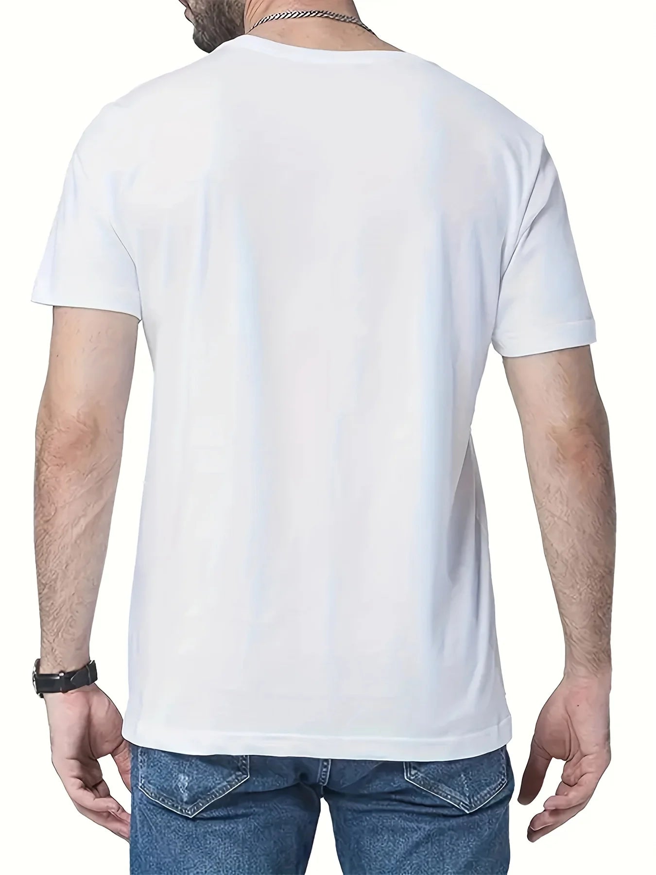 Herren T-Shirt Los Angeles Shirt Rundhals Streetwear Tank Top Hemd Polohemd