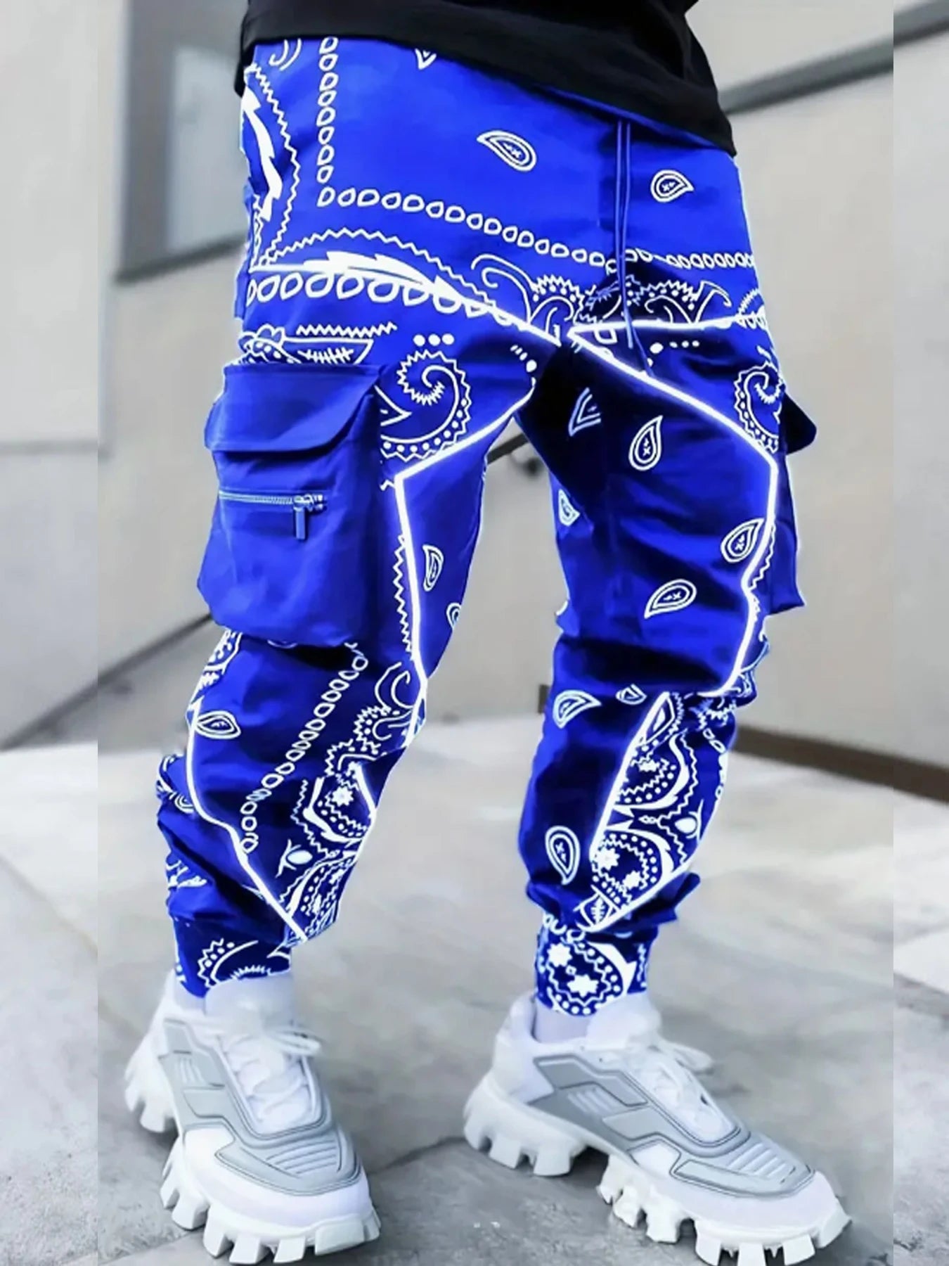 Herren Hose Sporthose Trainingshose Jogger Fitness Slim Fit Cargo Streetwear