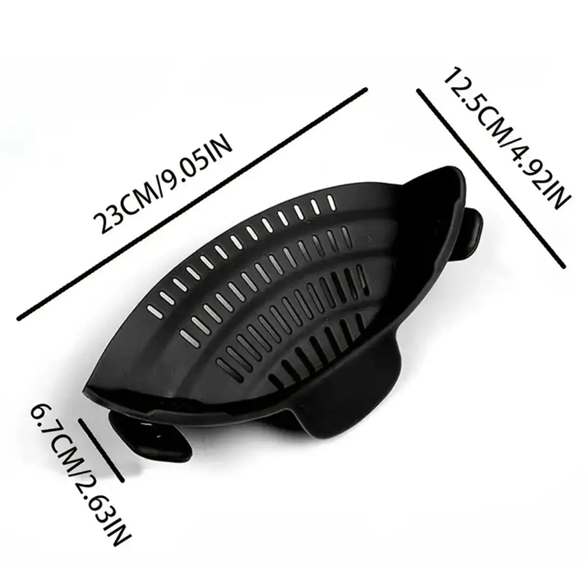 Scolapasta Universale per Scolare Pasta a Scatto in Silicone - Colino Colapasta