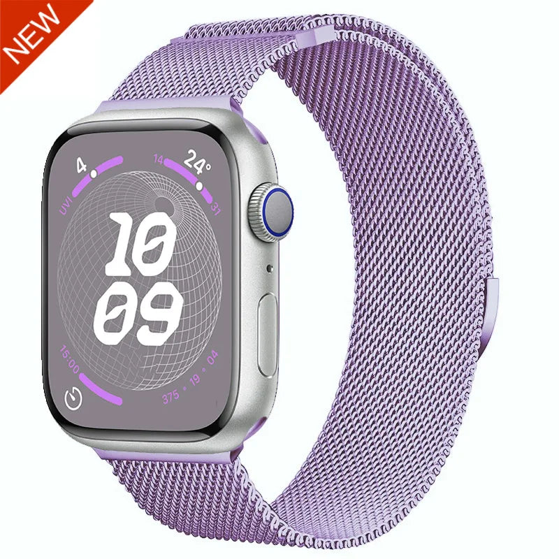 Milanese Armband für Apple Watch Series 9 8 7 6 5 4 3 SE Ultra Sport Band iWatch