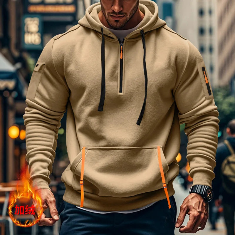Herren Kapuzenpullover Sweatjacke Hoodie Sweatshirt Pullover Pulli Streetwear