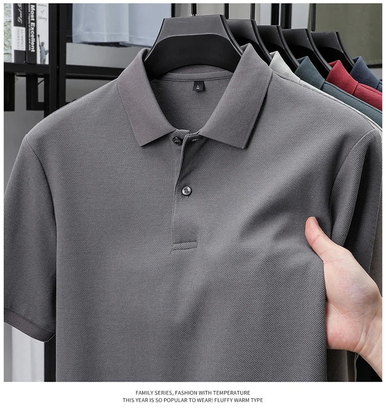 Herren Poloshirt POLO Shirt T-Shirt Kurzarm Zipper Hemd Fashion Polohemd Top NEU