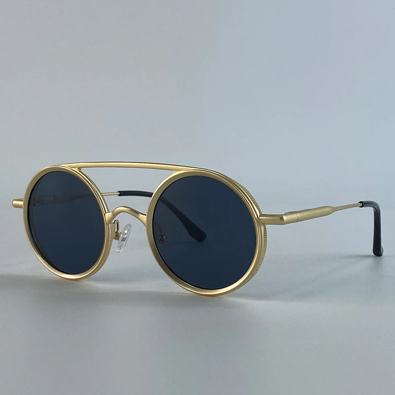 Damen Sonnenbrille Luxus Modische Herren Brille Vintage Pilotenbrille UV400
