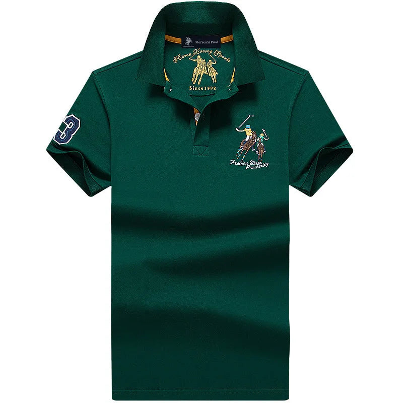 Herren Poloshirt POLO Shirt T-Shirt Kurzarm Hemd Polohemd Fashion Top