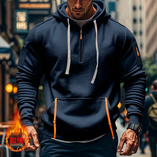 Herren Kapuzenpullover Sweatjacke Hoodie Sweatshirt Pullover Pulli Streetwear