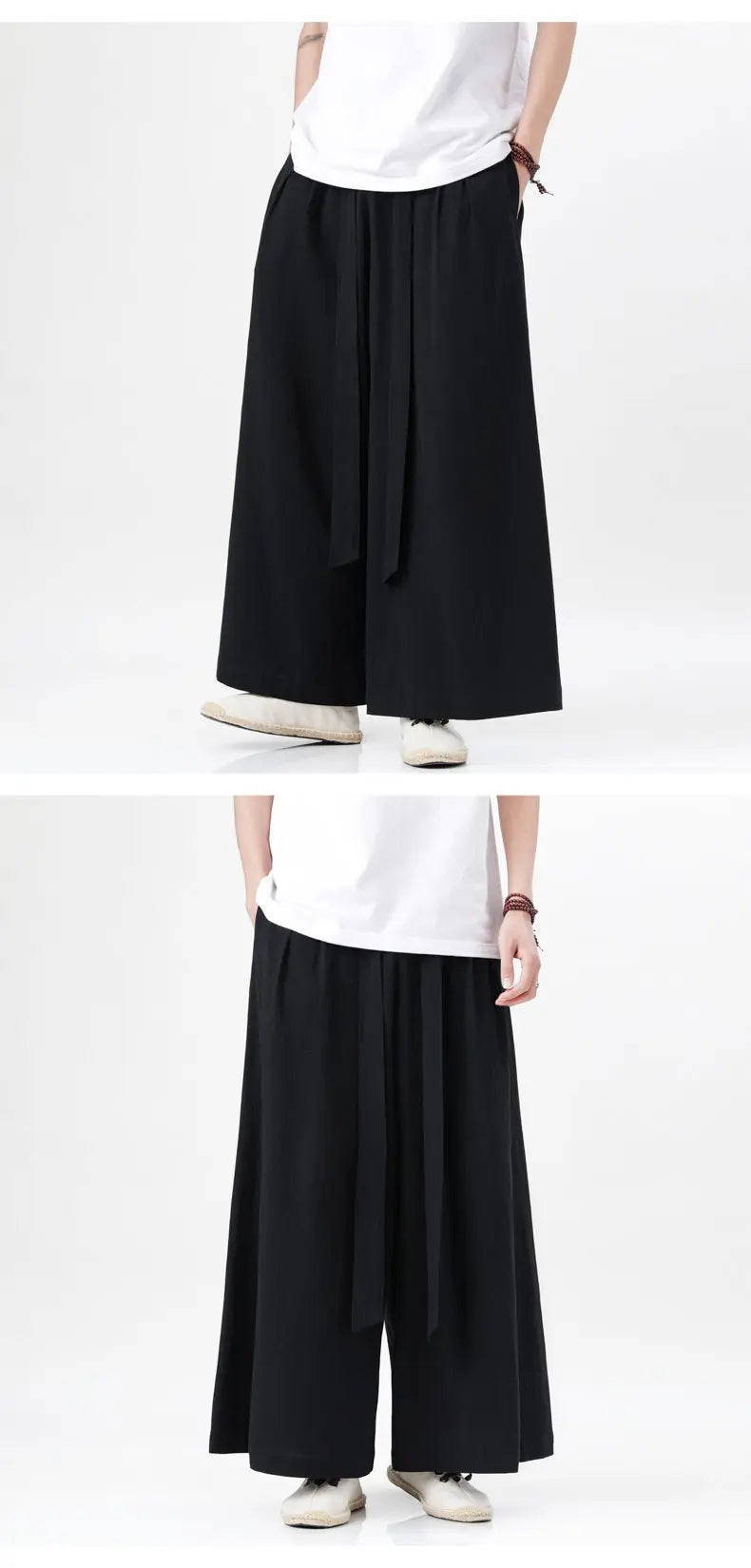 Männer Hose Haremshosen Pumphosen Pluderhosen Hosenrock Herrenrock Kilt Kimono