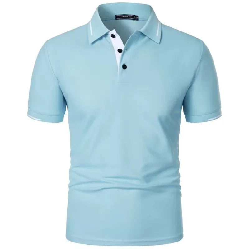 Herren Poloshirt POLO Shirt T-Shirt Kurzarm Zipper Hemd Fashion Polohemd NEU