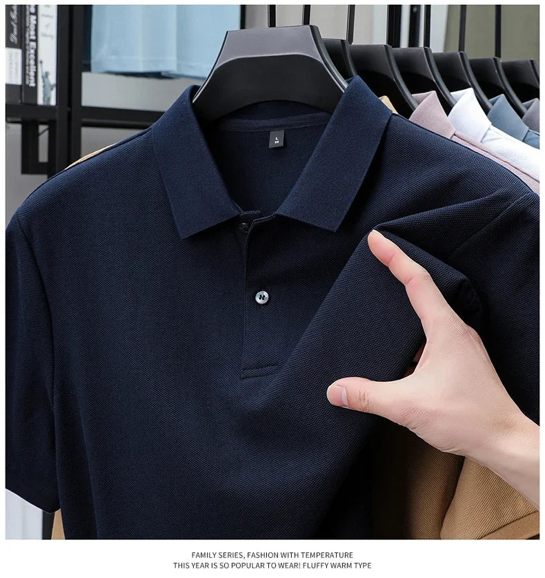 Herren Poloshirt POLO Shirt T-Shirt Kurzarm Zipper Hemd Fashion Polohemd Top NEU