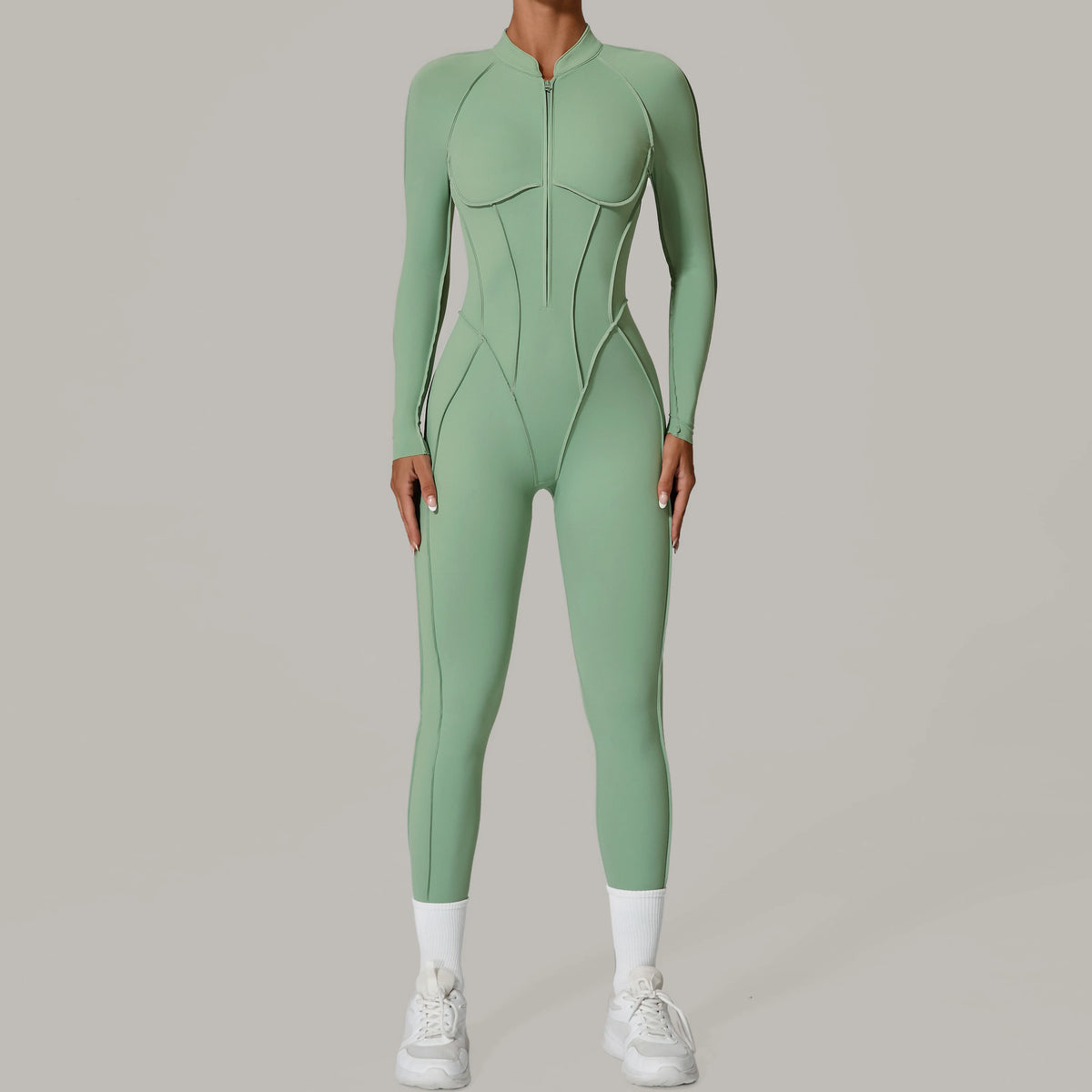 Yoga Fitness Overalls Jumpsuit Gym Stretch Leggings Jogging Anzug Top Push Up