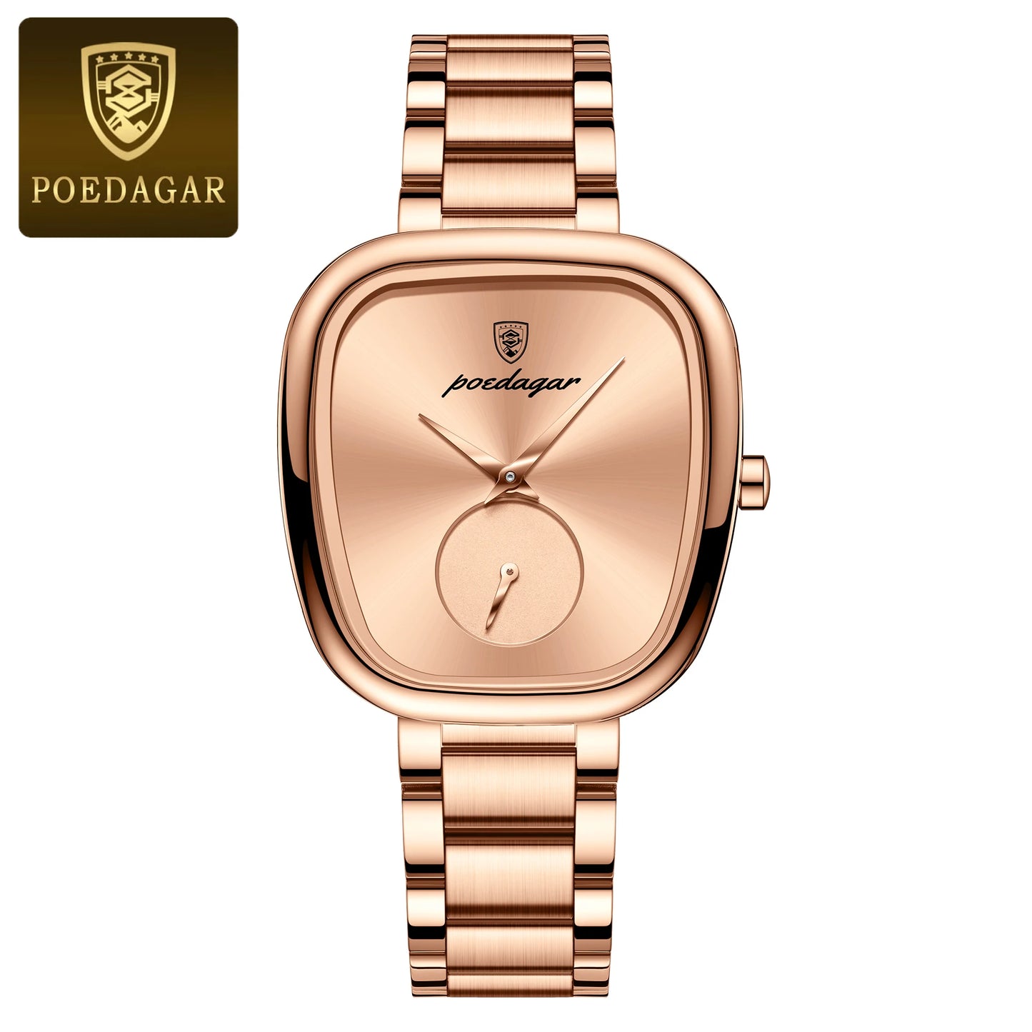 Damen Armbanduhr Armband Uhren Luxus Quarz Uhr Silber Gold Business Quarzuhr