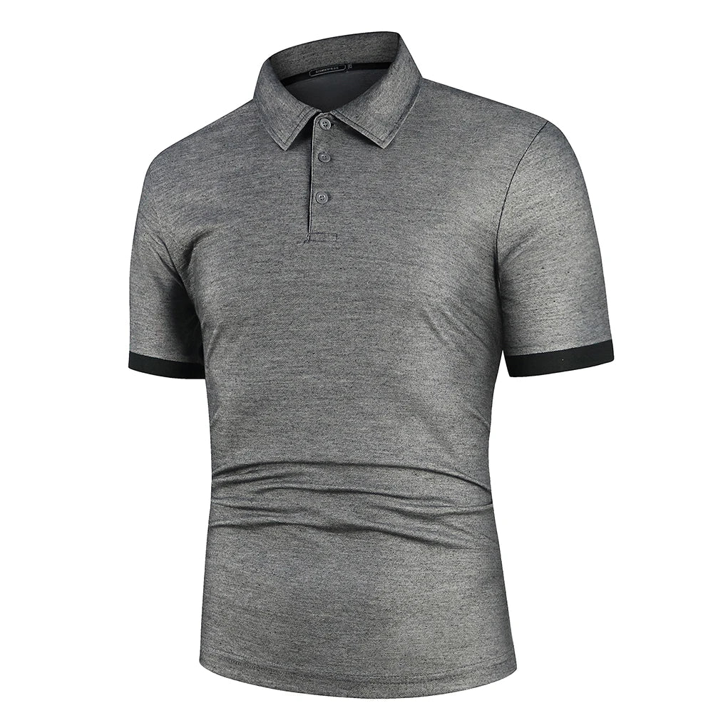 Herren Poloshirt POLO Shirt T-Shirt Kurzarm Zipper Hemd Fashion Polohemd Top NEU