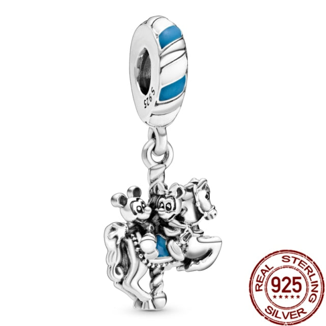 Charms Anhänger 925 Sterling Silber Charm Armband verschiedene Themen Damen Geschenk