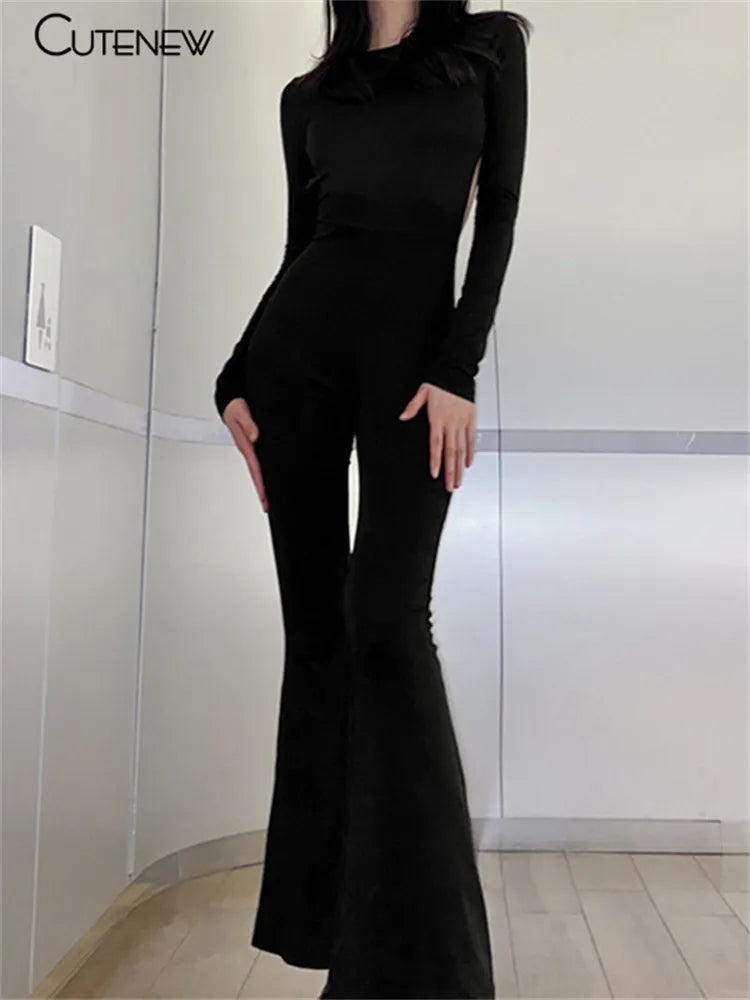 Damen Bodycon Overall Jumpsuit Streetwear Bodysuit Strampler Playsuit