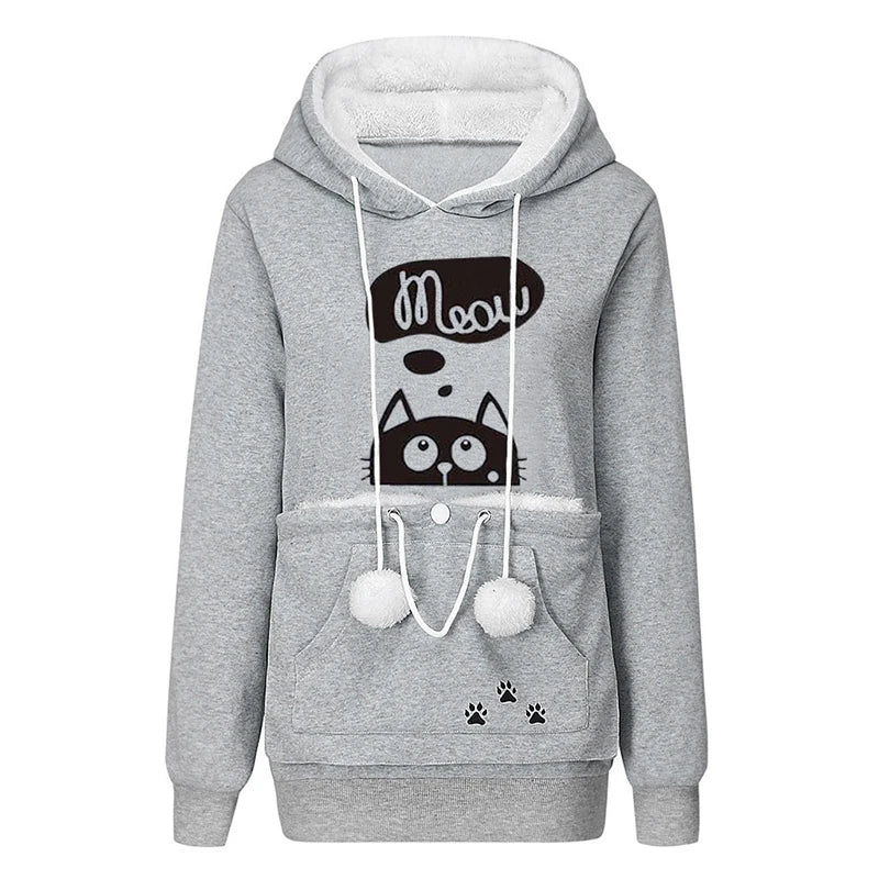 Damen Kapuzenpullover Unisex Hoodie Pulli Kapuzenpulli Streetwear Pullover