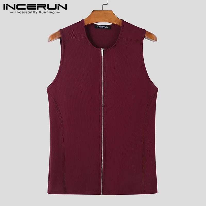 Herren Oberteil Ärmellos Tank Top Sexy Shirt Clubwear Muskel T-Shirt Unterhemd