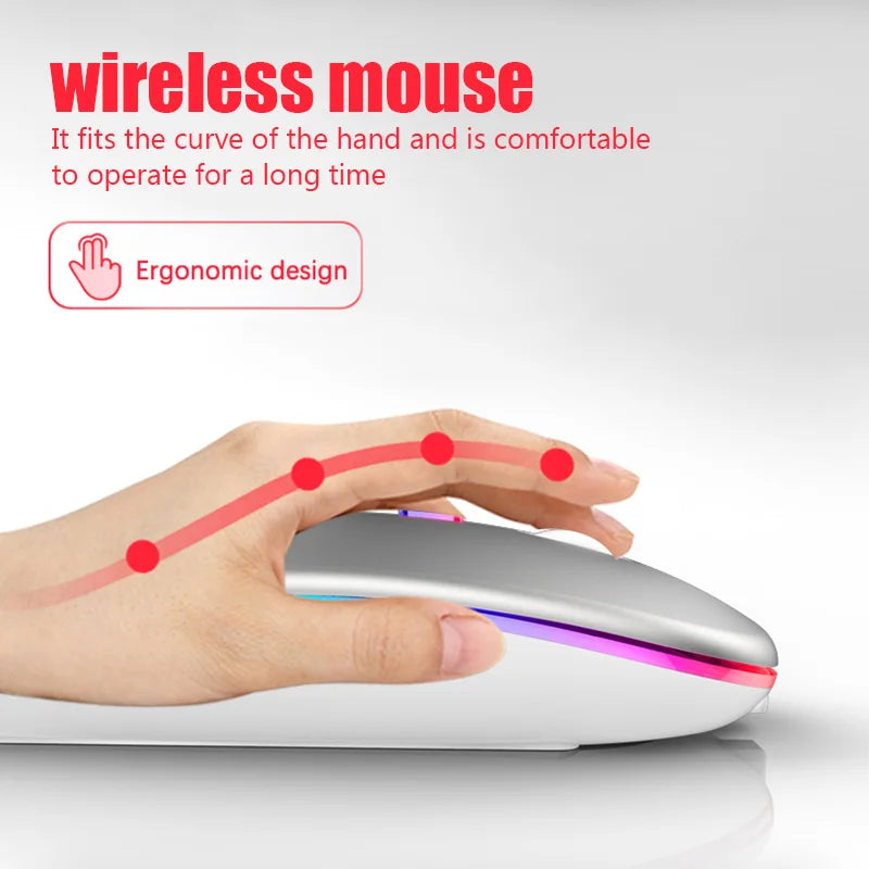 Wireless Mouse PC Maus Kabellos USB Computer Notebook Laptop Funkmaus (NEU)
