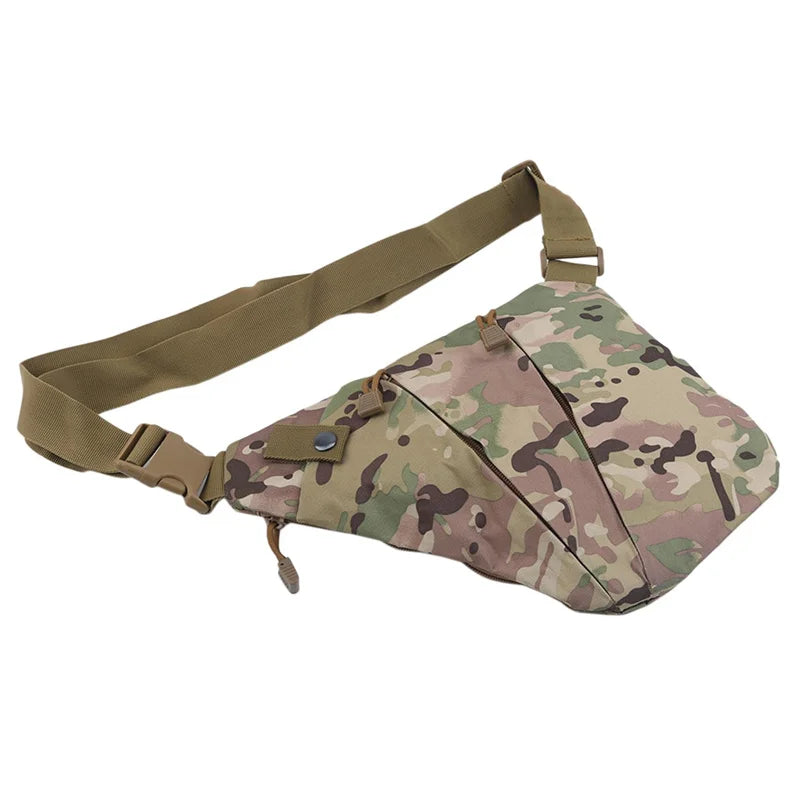 Borsa da petto Zaino Monospalla Marsupio Per Uomo Borsello Moto Fondina