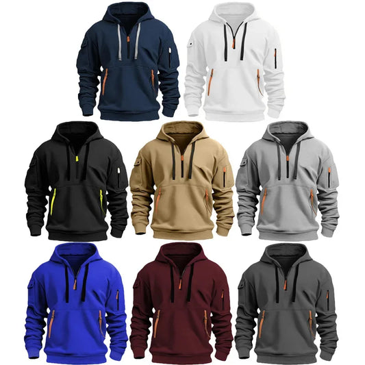 Herren Kapuzenpullover Sweatjacke Hoodie Sweatshirt Pullover Pulli Streetwear