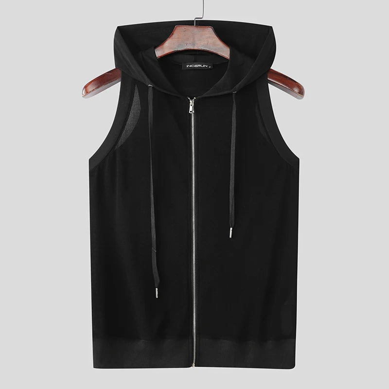Herren Oberteil Ärmellos Tank Top Sexy Shirt Clubwear Muskel T-Shirt Unterhemd