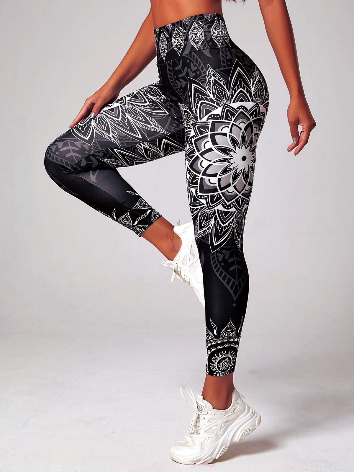 Leggins Donna Push up Vita Alta Pantaloni Sportivi Fitness Yoga Palestra Tuta